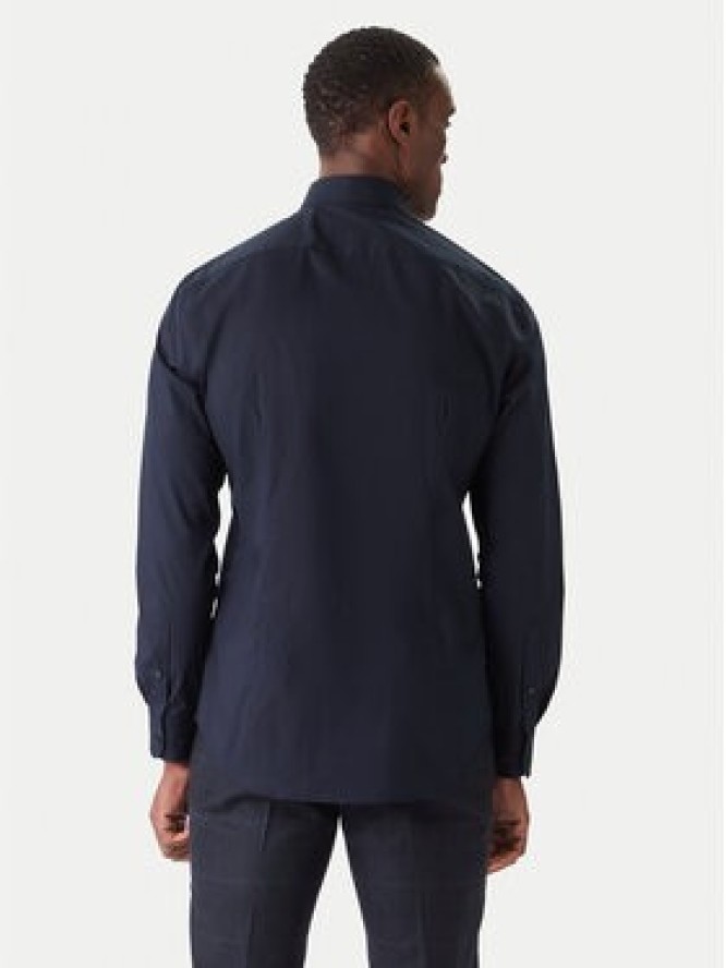 Tommy Hilfiger Koszula MW0MW38347 Granatowy Slim Fit