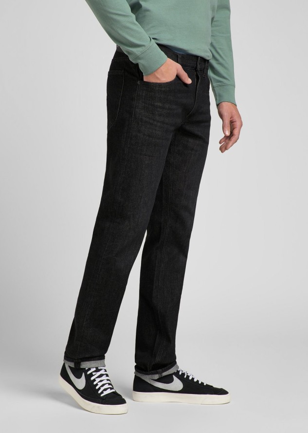 LEE DAREN MĘSKIE SPODNIE JEANSOWE ZIP FLY DK WORN WALKER L707PZLH 112144409