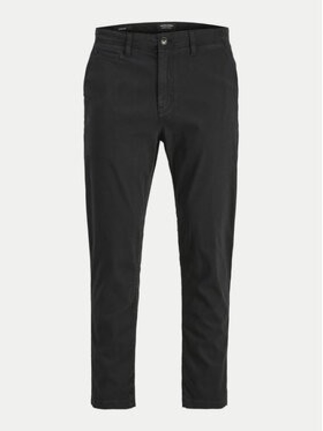 Jack & Jones Chinosy Harlow 12242188 Czarny Tapered Fit