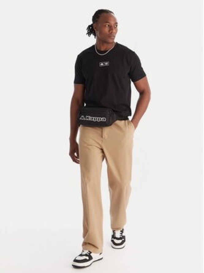 Kappa T-Shirt Authentic Nuria 341V2UW Czarny Regular Fit