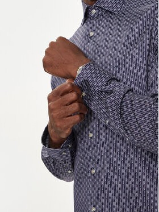 Michael Kors Koszula MK0DS01396 Granatowy Regular Fit