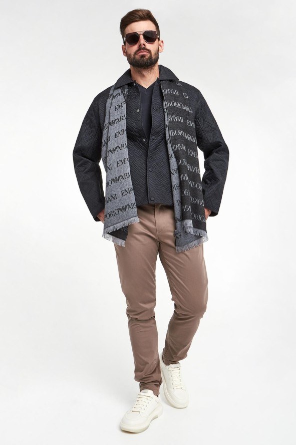 Szalik męski wełniany EMPORIO ARMANI