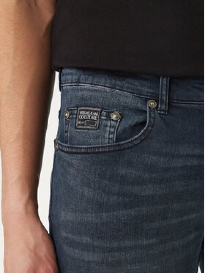 Versace Jeans Couture Jeansy 80GAB5S0 CDWAB Granatowy Slim Fit