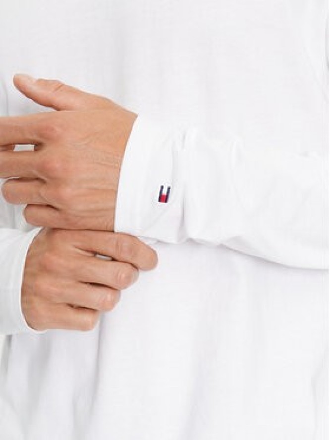 Tommy Hilfiger Longsleeve UM0UM02984 Biały Regular Fit