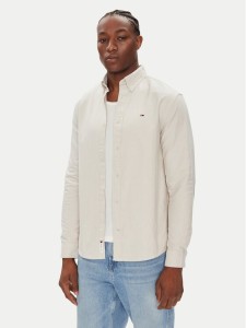 Tommy Jeans Koszula DM0DM21298 Beżowy Regular Fit