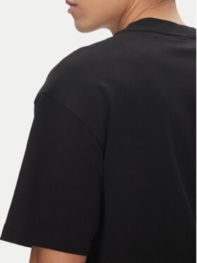 HUGO T-Shirt Dinkee 50525765 Czarny Oversize