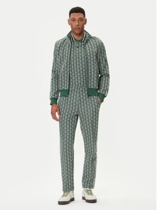 Lacoste Bluza SH1368 Zielony Regular Fit