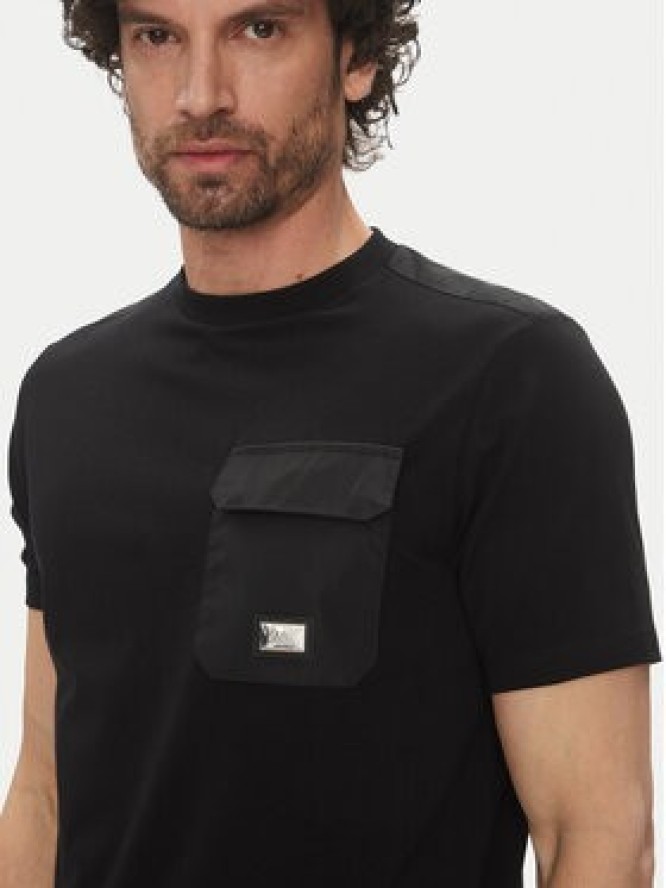 KARL LAGERFELD T-Shirt 755037 552221 Czarny Regular Fit