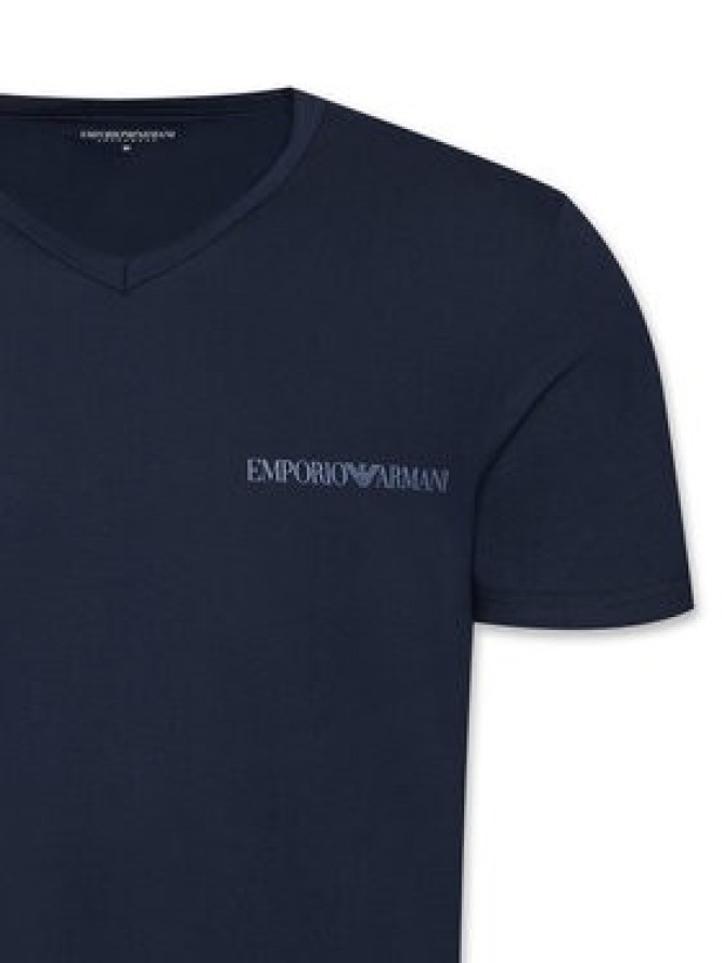 Emporio Armani Underwear Komplet t-shirtów EM000392 AF10779 MB263 Granatowy Regular Fit
