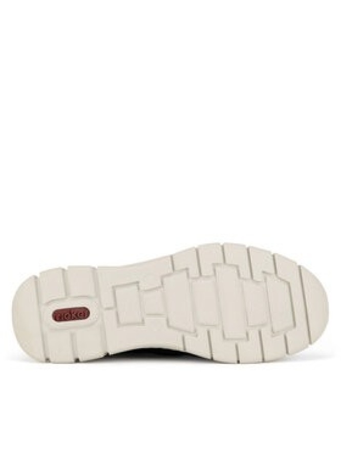 Rieker Półbuty B7796-00 Granatowy