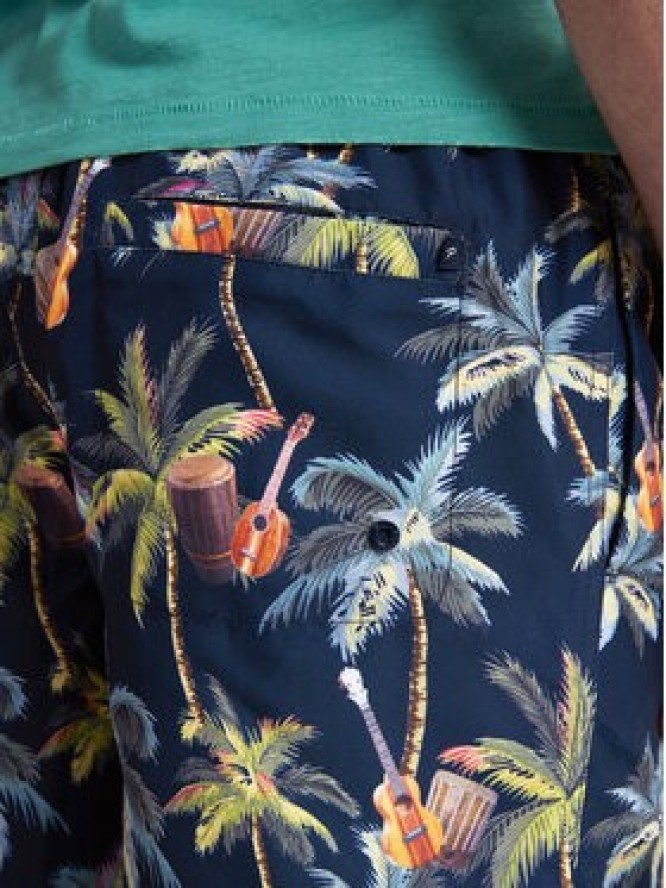 Petrol Industries Szorty kąpielowe M-1050-SWS963 Granatowy Regular Fit