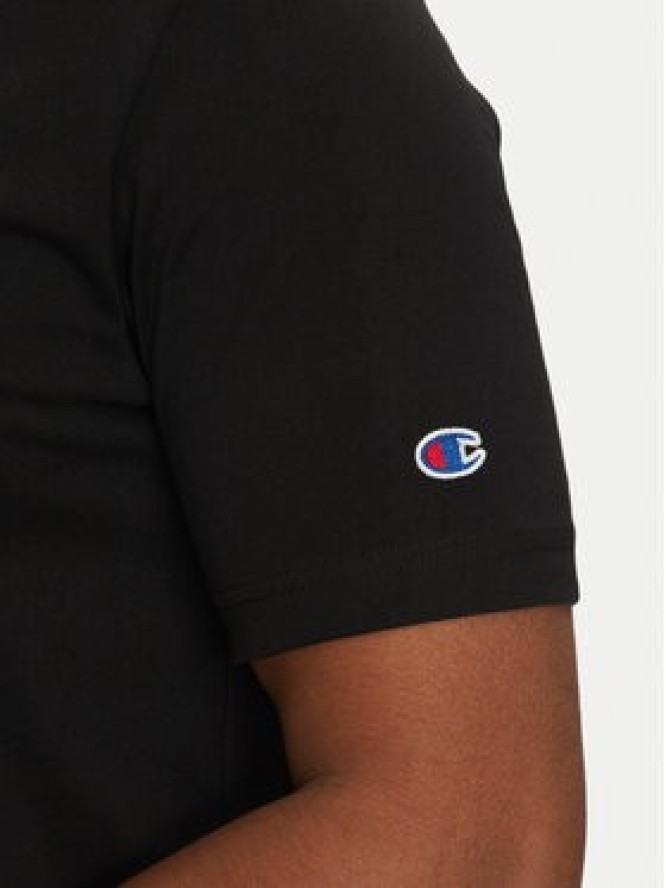 Champion T-Shirt 221621 Czarny Standard Fit