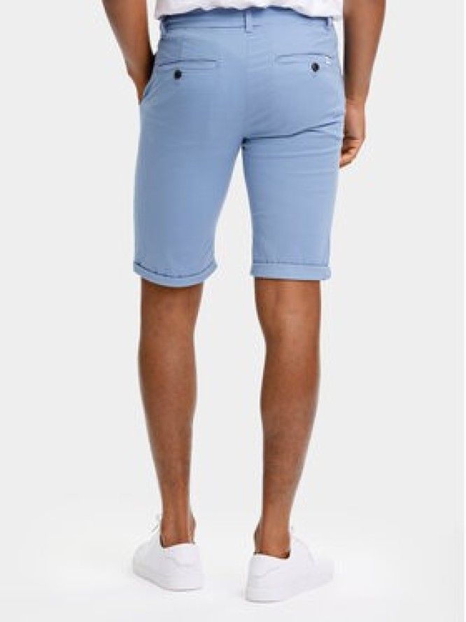 Lindbergh Szorty materiałowe 30-505044 Niebieski Slim Fit