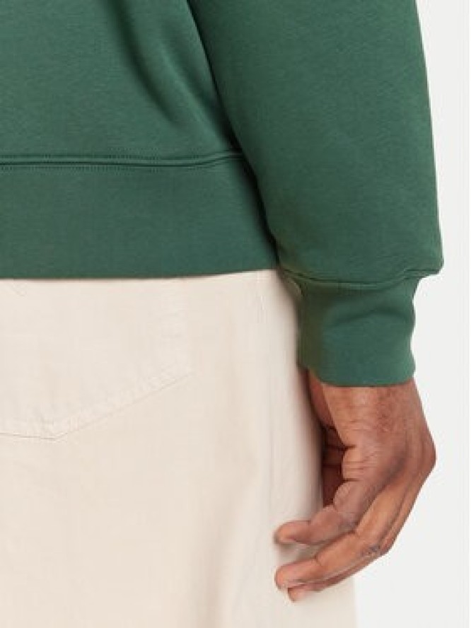 Quiksilver Bluza Salt Water Crew EQYFT05158 Zielony Regular Fit