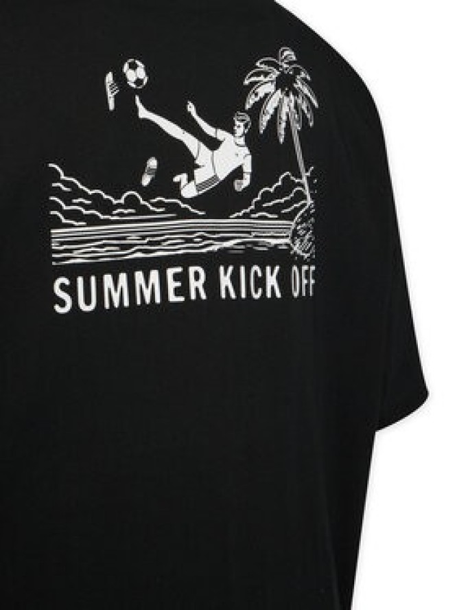 adidas T-Shirt Summer Slides Sport Graphic JZ4998 Czarny Regular Fit