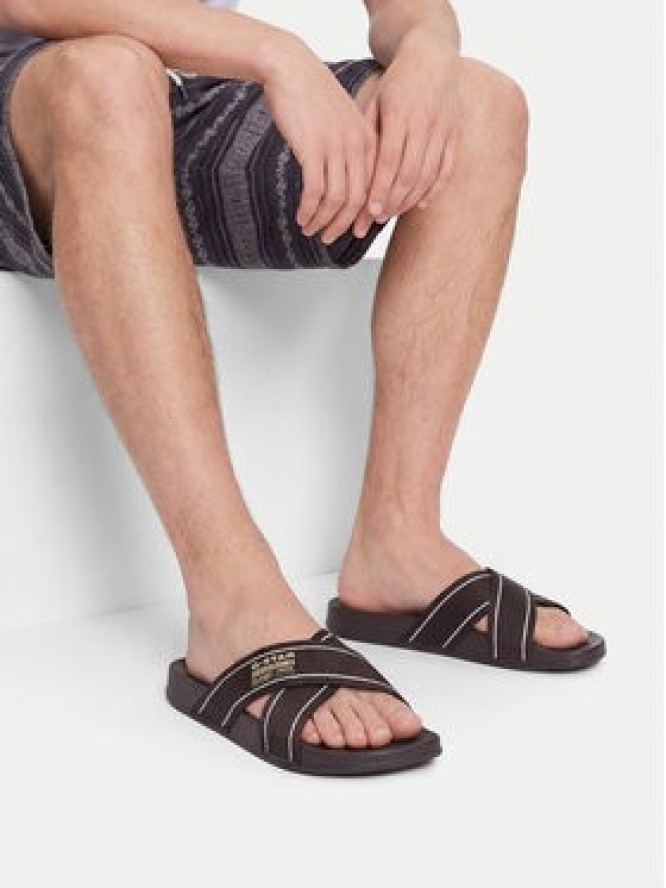 G-Star Raw Klapki CEO-SS26-3C042 Brązowy