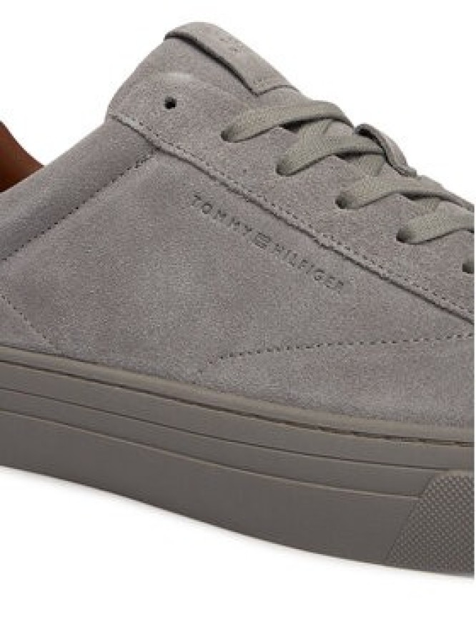 Tommy Hilfiger Sneakersy Park Premium Suede FM0FM05829 Szary