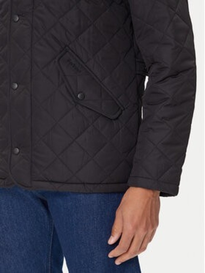 Barbour Kurtka przejściowa Chelsea MQU0006BK11 Czarny Regular Fit