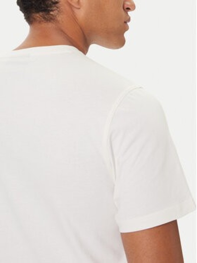 Barbour T-Shirt MTS1496WH32 Biały Regular Fit