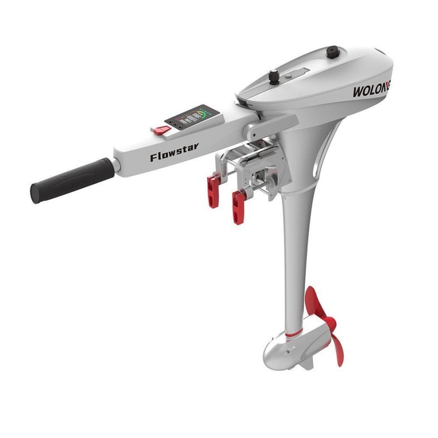 Elektryczny silnik zaburtowy Wolong Flowstar 1.5 kW Tiller kolumna S