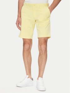 Tommy Hilfiger Szorty materiałowe Brooklyn MW0MW23563 Żółty Regular Fit