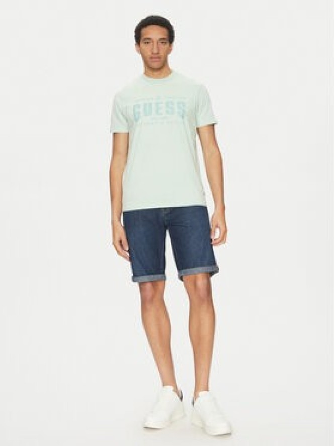 Guess T-Shirt M5GI27 KBW41 Zielony Regular Fit