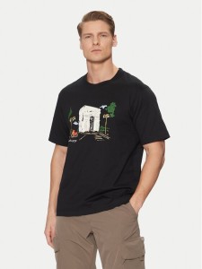 Jack & Jones T-Shirt Machester 12273549 Czarny Relaxed Fit