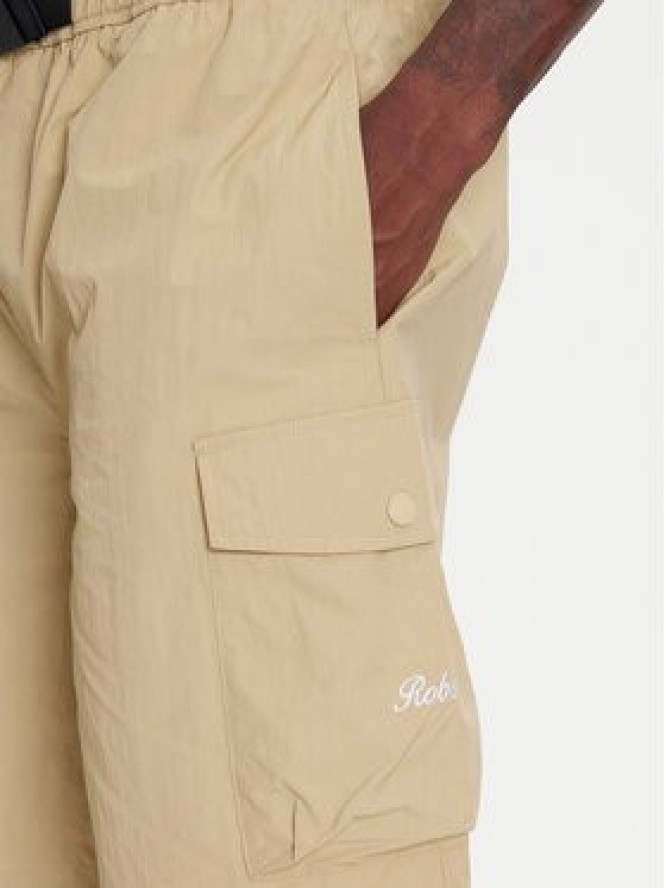 Robe di Kappa Szorty materiałowe Giovani 67124BW Beżowy Regular Fit