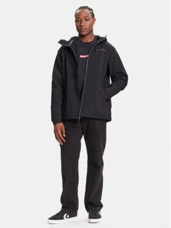Quiksilver Kurtka przejściowa Live For The Dream EQYJK04185 Czarny Regular Fit