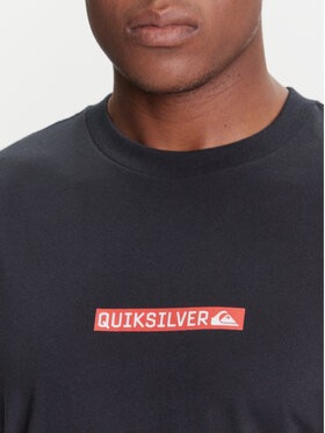 Quiksilver T-Shirt Dna Clicker Tee EQYZT08207 Czarny Comfort Fit