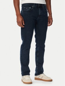 Tommy Jeans Jeansy Scanton DM0DM21213 Granatowy Slim Fit