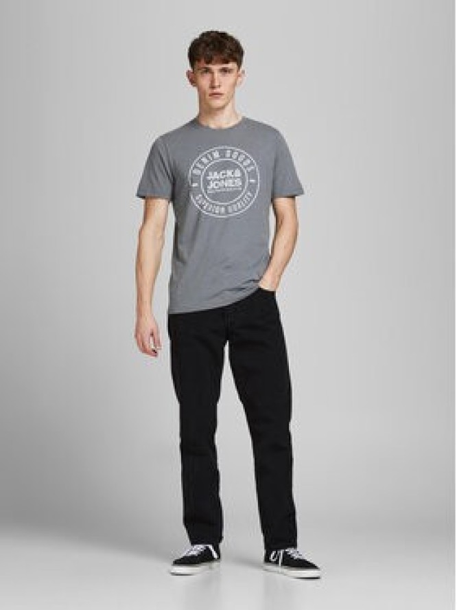 Jack & Jones Jeansy Chris 12168656 Czarny Relaxed Fit