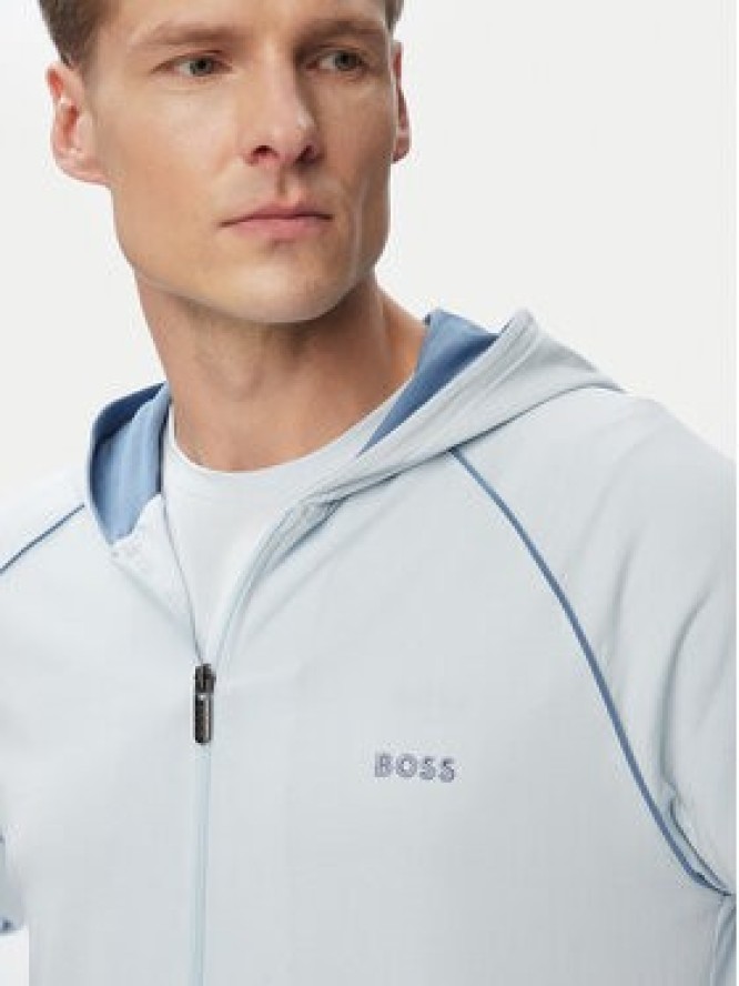 BOSS Bluza Mix&Match 50515313 Niebieski jasny Regular Fit