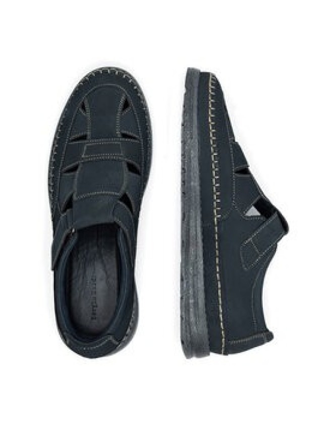 Sergio Bardi Sandały LION-19 MI25 Granatowy