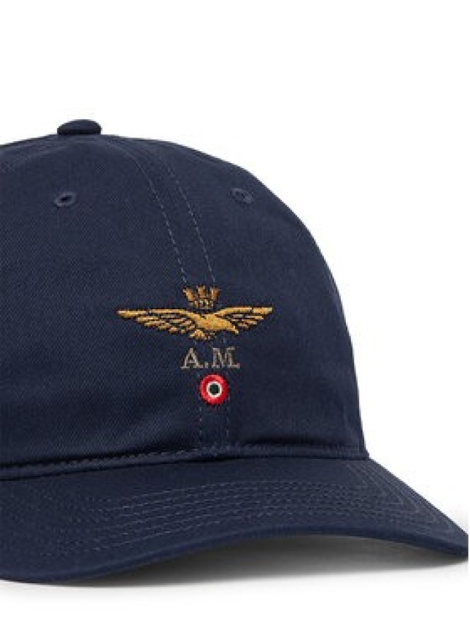Aeronautica Militare Czapka z daszkiem 261HA1246UCT02261 Granatowy