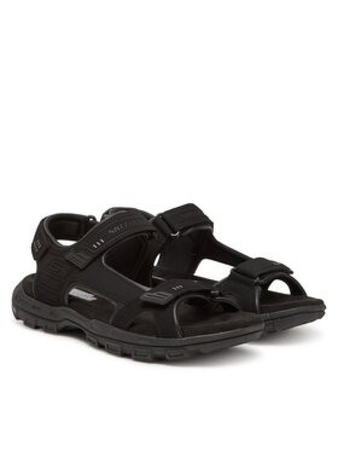 Skechers Sandały Garver-Louden 64487/BLK Czarny