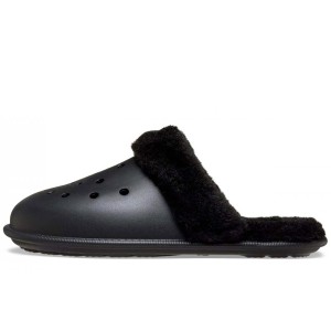 Kapcie Crocs CLASSIC FUZZ SCUFF SLIPPER 212143-001