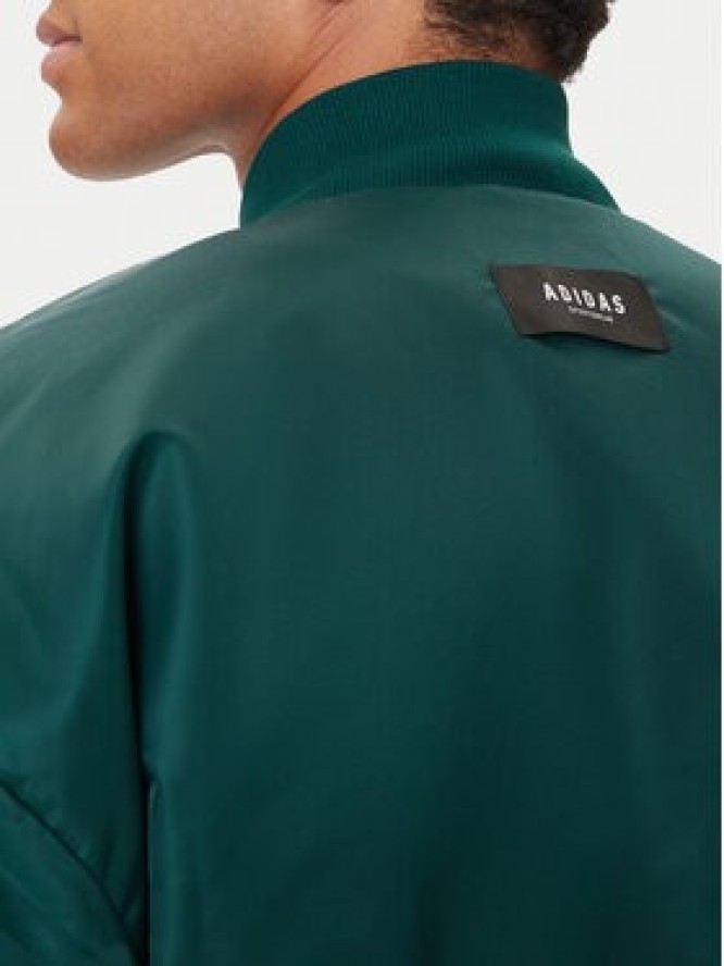 adidas Kurtka bomber Stadium JX5637 Zielony Loose Fit