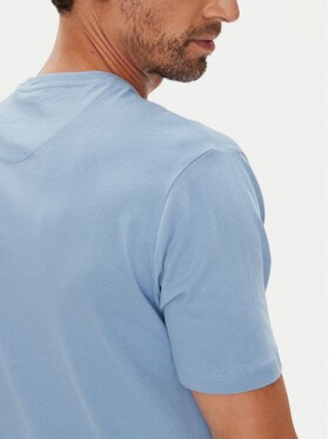 U.S. Polo Assn. T-Shirt MUP3268 Błękitny Regular Fit