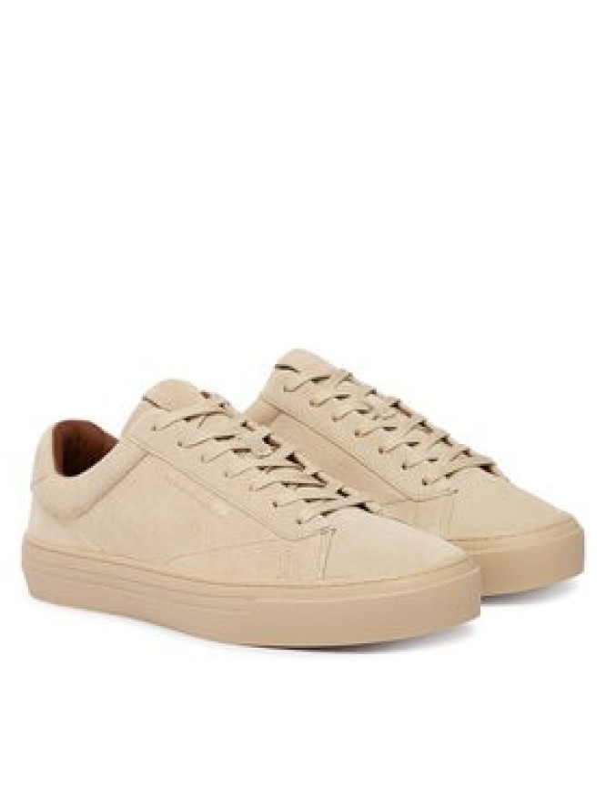 Tommy Hilfiger Sneakersy Park Premium Suede FM0FM05829 Beżowy