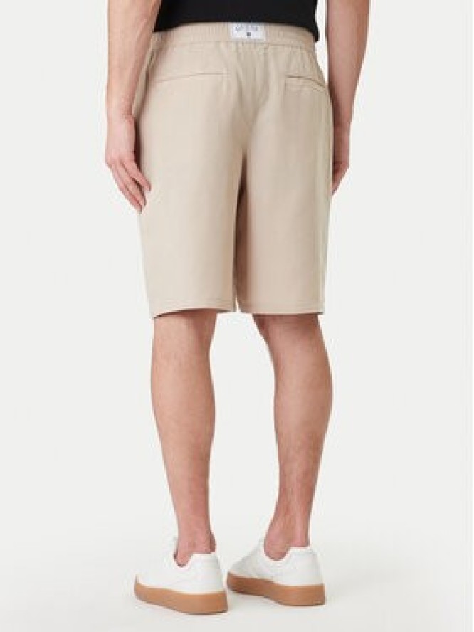 Guess Szorty sportowe F6GD01 WN202 Beżowy Regular Fit