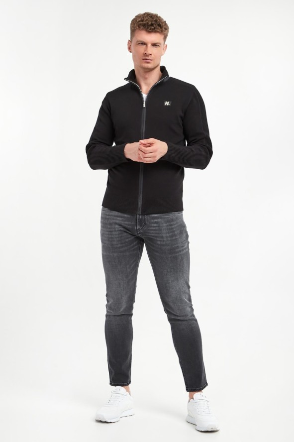 Sweter męski zapinany KARL LAGERFELD