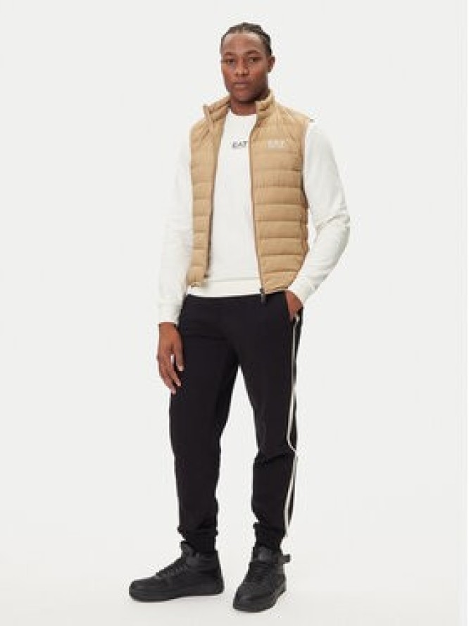 EA7 Emporio Armani Kamizelka 8NPQ06 PNGPZ U6171 Beżowy Regular Fit