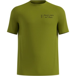 Koszulka z krótkim rękawem męska ODLO T-shirt crew neck s/s ESSENTIAL PRINT