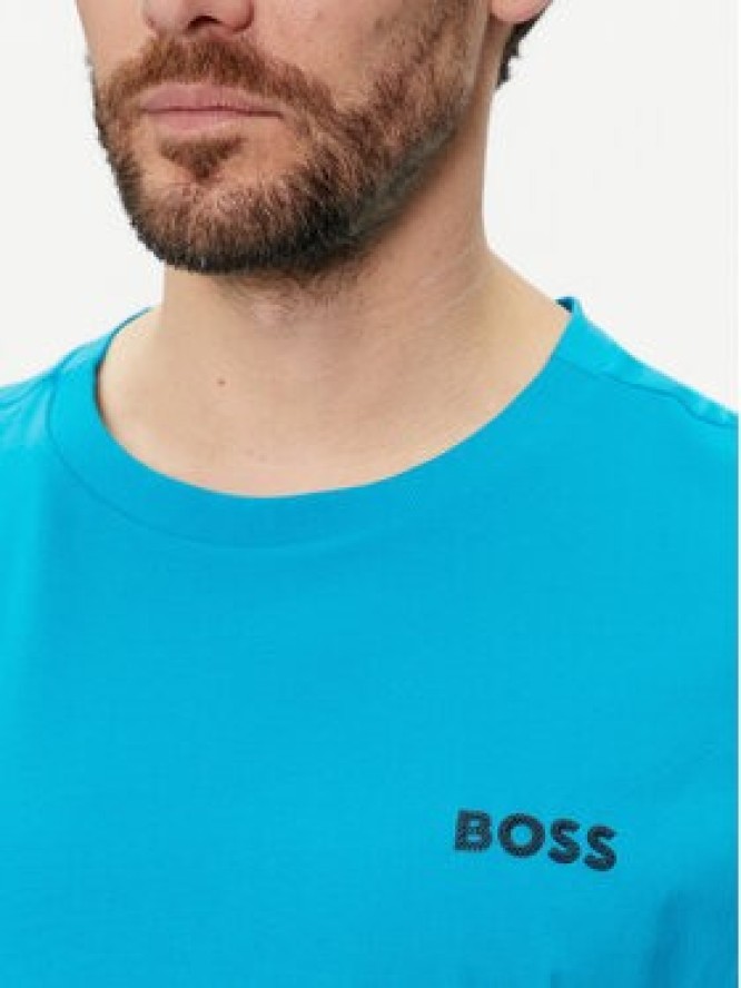 Boss T-Shirt 50515620 Niebieski Regular Fit