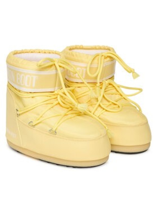 Moon Boot Śniegowce Mb Icon Low Nylon 80D1409340 Żółty