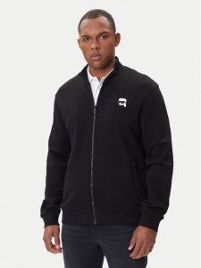 KARL LAGERFELD Bluza 705712 500900 Czarny Regular Fit