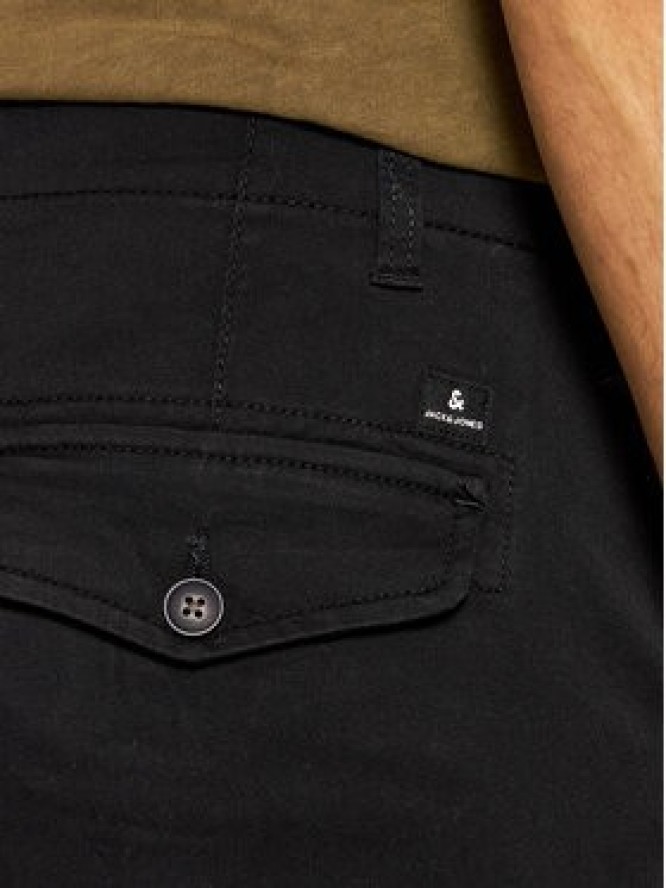 Jack & Jones Spodnie materiałowe Paul 12139912 Czarny Tapered Fit