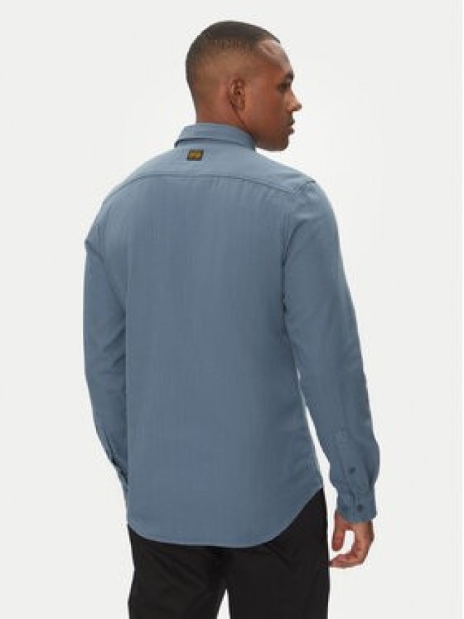 G-Star Raw Koszula Marine D24963-D454 Niebieski Slim Fit