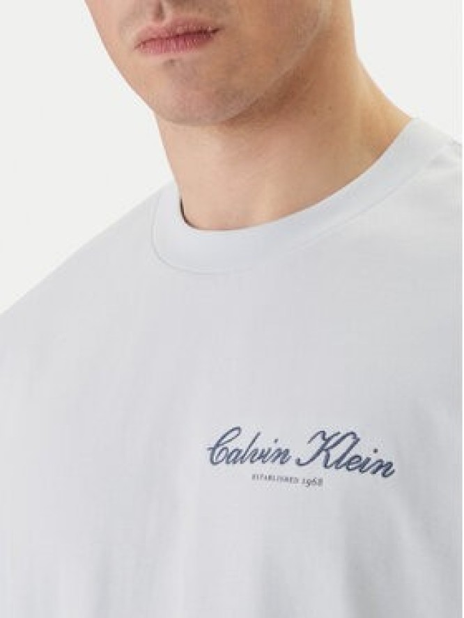 Calvin Klein Jeans T-Shirt LV04RF822G Niebieski Regular Fit